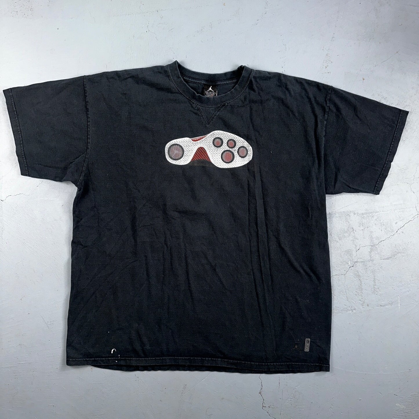 Nike Air Jordan 21 VTG T Shirt 2XL 2006 Y2K Promo Sole Shoe Basketball