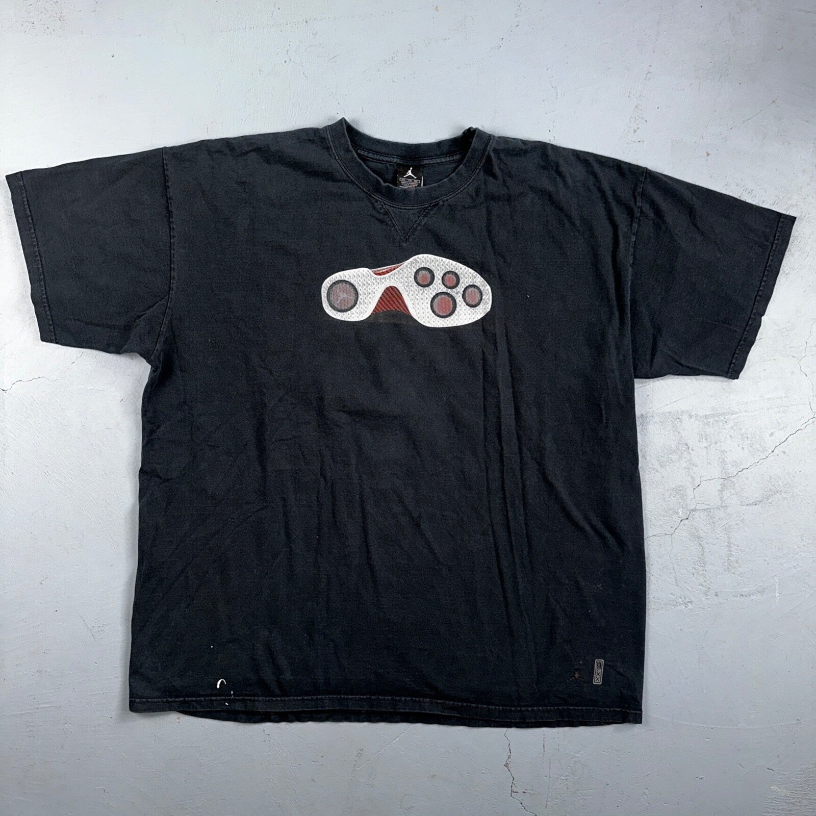 Nike Air Jordan 21 VTG T Shirt 2XL 2006 Y2K Promo Sole Shoe Basketball