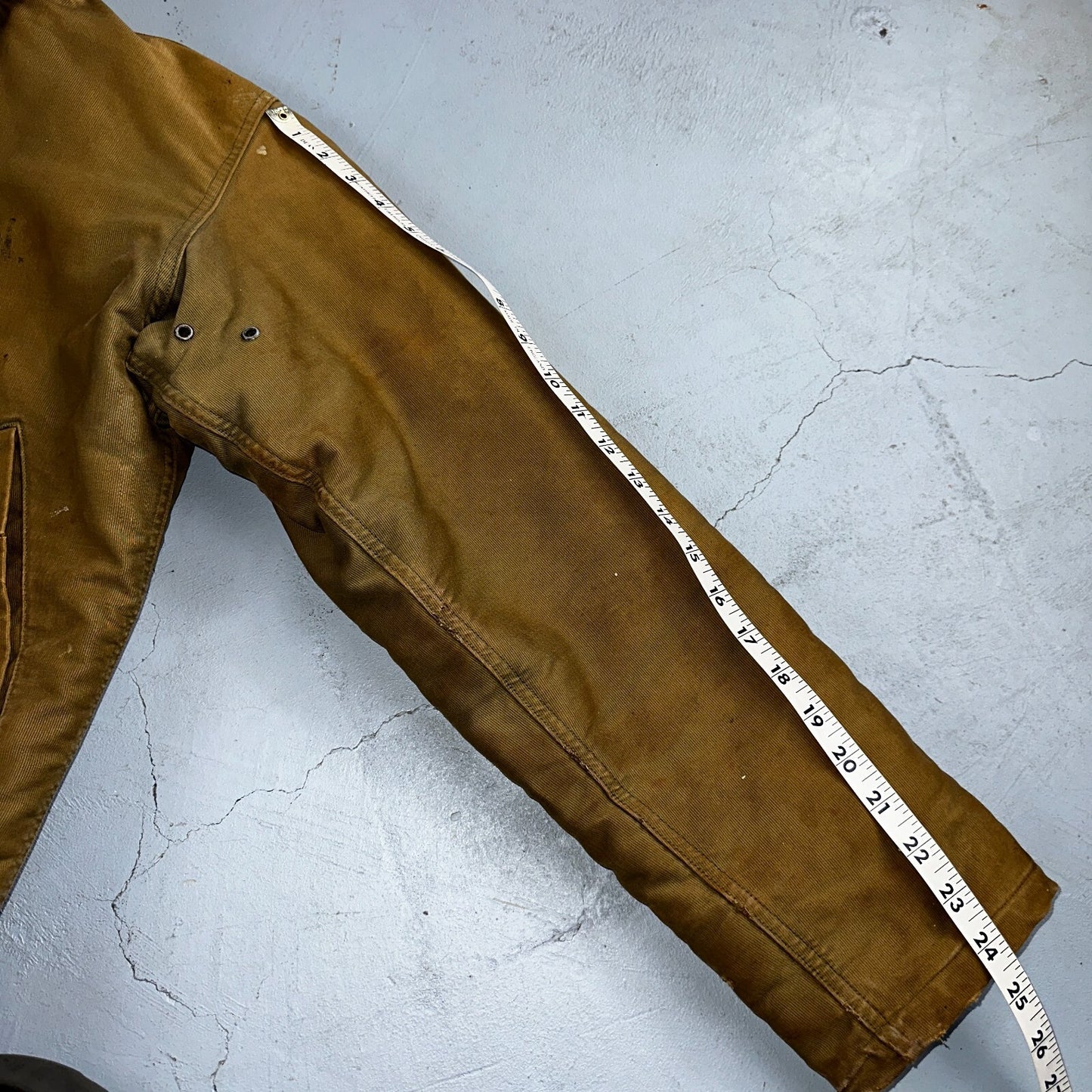 VTG WWII US NAVY USN N1 Deck Jacket Sz 38 Alpaca Stencil Work Coat Rare WW2