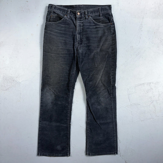 Levis 517 Vintage 90s Corduroy Jeans Mens 33x31 Bootcut Navy Tab USA Made Pants