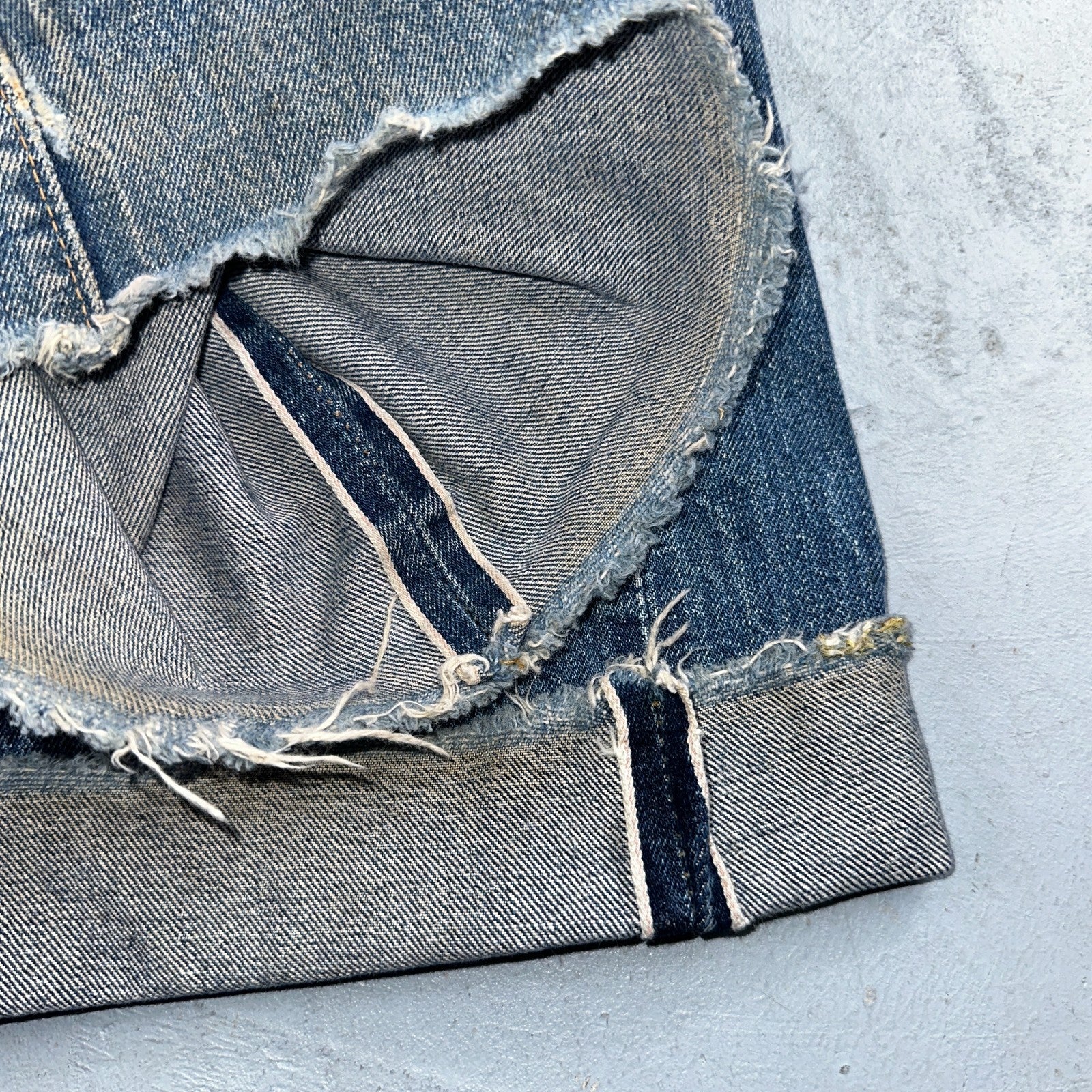 Levis 501 Vintage 70s SS Redline Selvedge USA XX Jeans Med Wash 48x30 Act 44x24