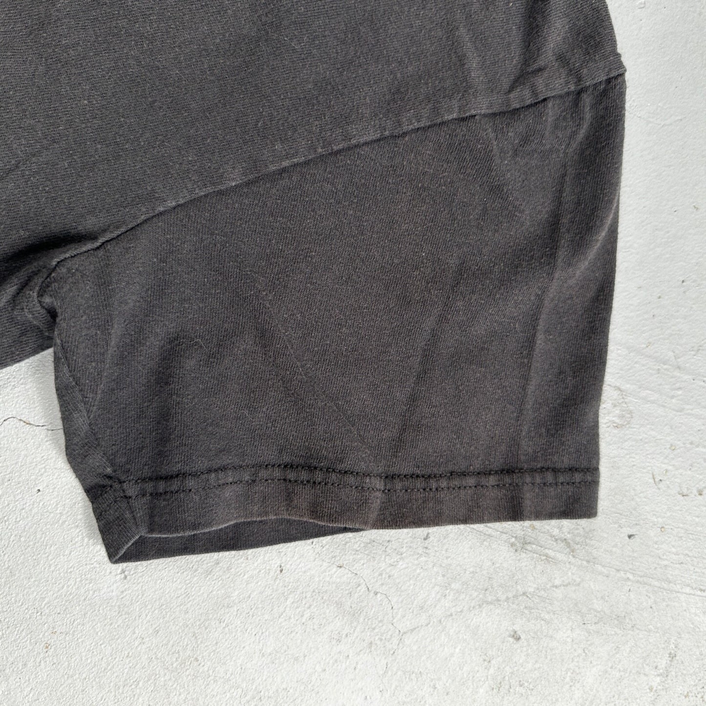 Quicksilver Y2K Basic VTG T Shirt Skater Core Skateboard Mexico Black Large