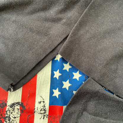 America The Great Vintage T Shirt USA Patriotic 4th July 90s Single Stitch Rap