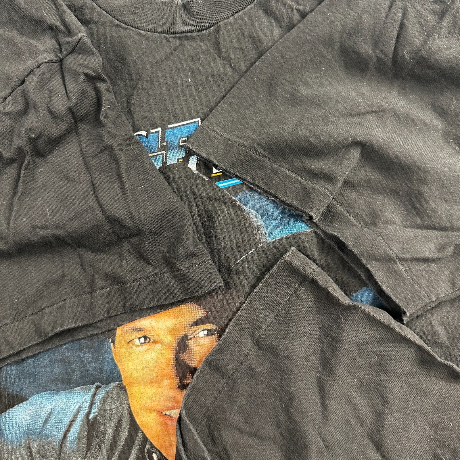 Country Vintage George Strait Black Strait Out Of The Box T Shirt 90s Music Band