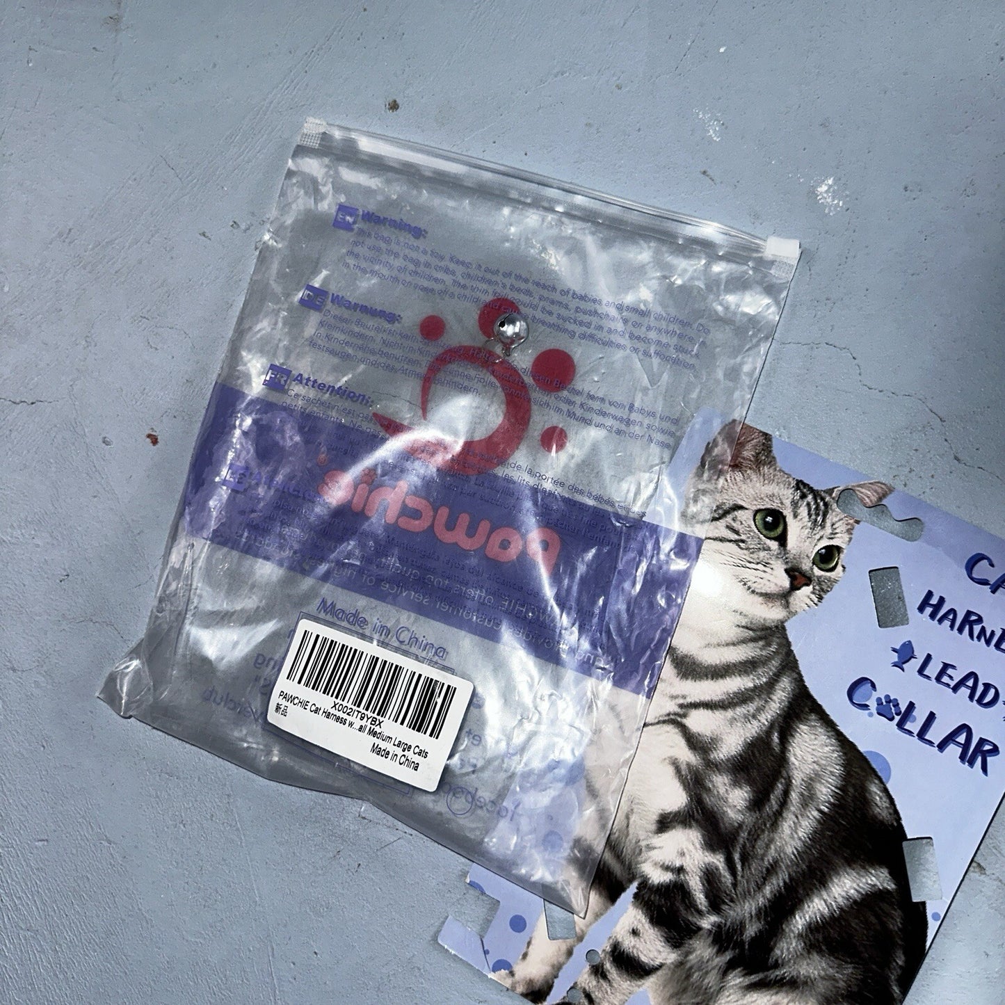 Cat Harness and Leash Escape Proof Adjustable Strap Vest Jacket for Kitten Pet