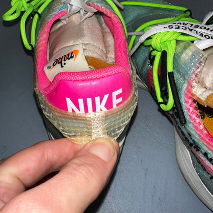 Nike Size 9W 7.5M Off White Virgil Abloh Vapor Street Polarized Blue CD8178-400