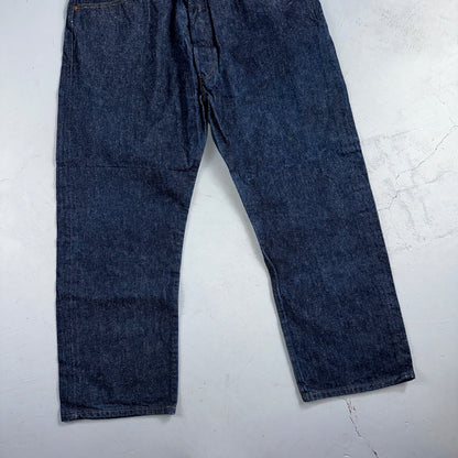 Levis 501 Vintage 80s USA XX Straight Leg Jeans Blue Dark Wash 46x30 Act 40x27