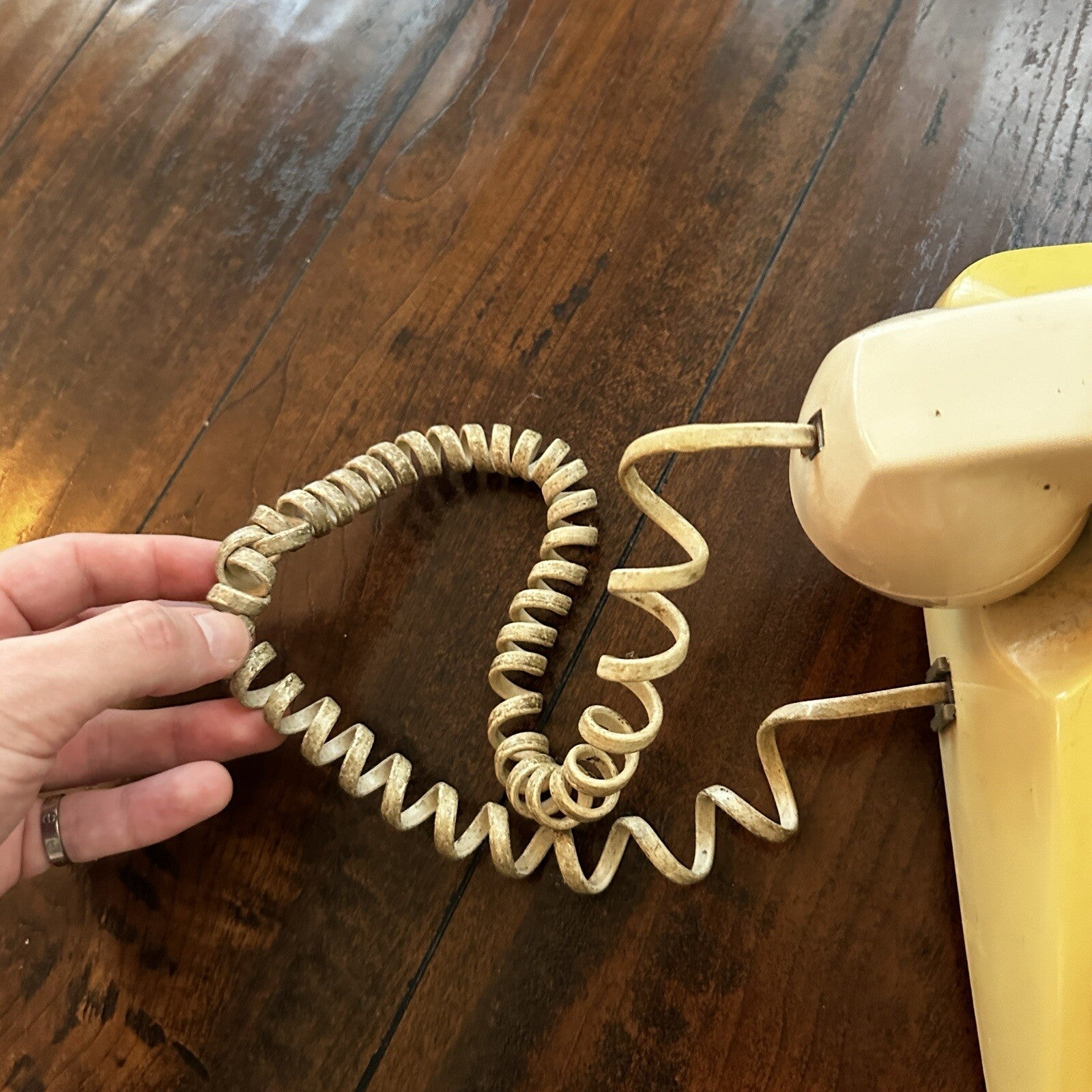 VTG Bell System Western Electric Beige Rotary Dial Desk Telephone 500 NE591 60s