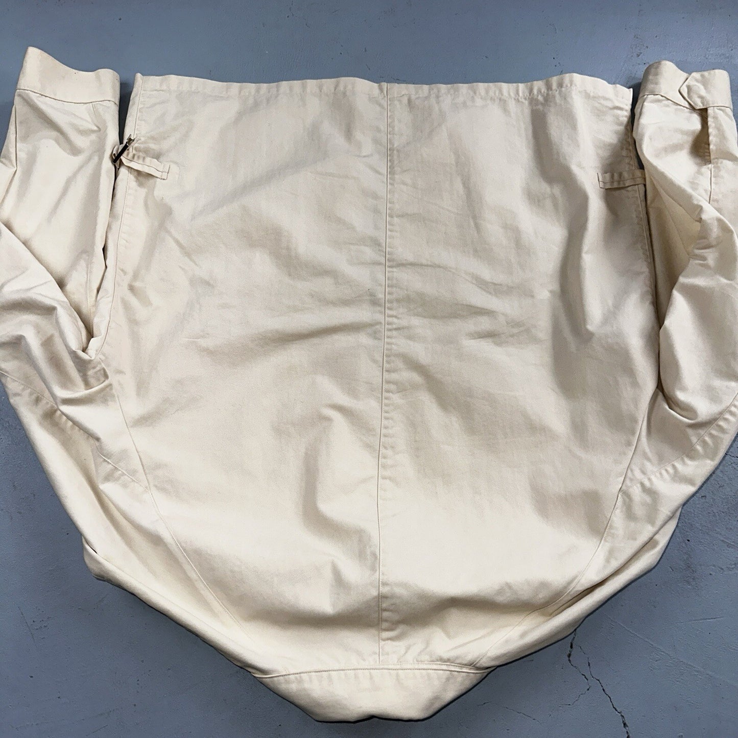 Polo Ralph Lauren Jacket VTG 90s Mens XL Tan Khaki Dad Full Zip Side Belted