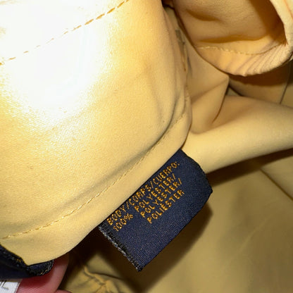 Tommy Hilfiger Golf Yellow Windbreaker Polyester Quarter Zip Pullover Small