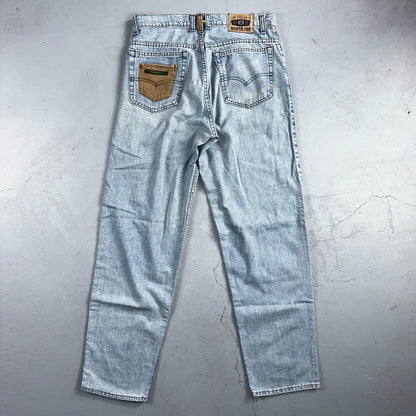 Levis VTG Silver Tab Jeans Mens Blue 40583 USA Made 90s Y2K 33x32 Ac 32x31