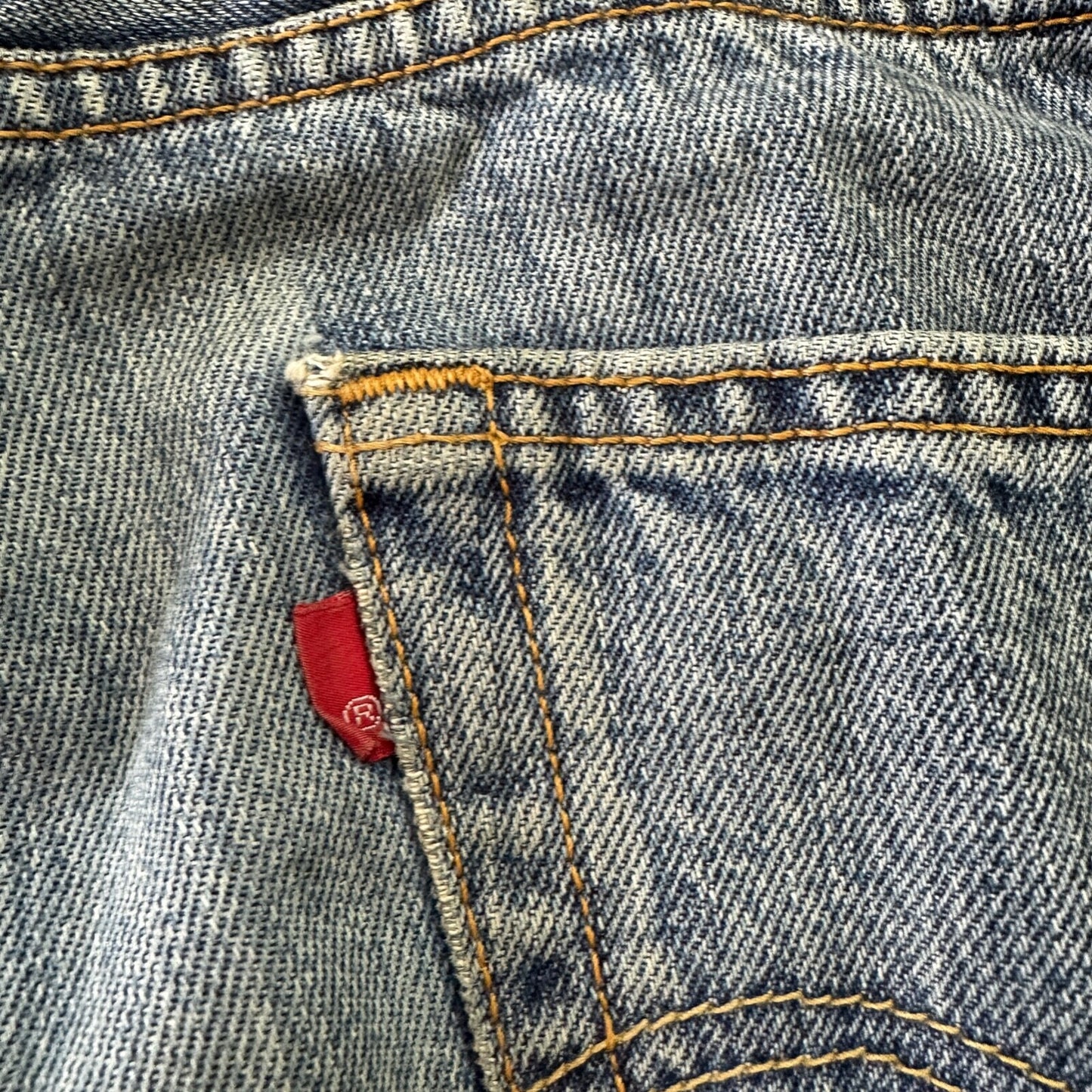 Levis 501 Vintage Y2K Straight Leg XX 2000s Jeans 36x32 Light Wash 36x30