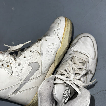 Nike Vintage 1990 Air Delta Force High Great Condition Men’s 8.5 Rare 90s White