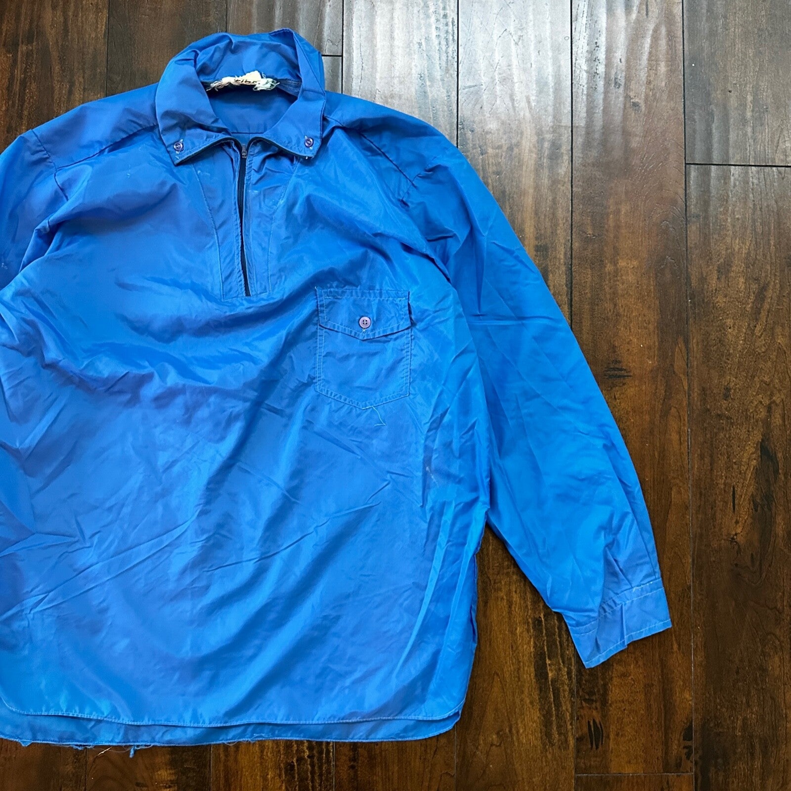 EIGER EXTREME WINDSTOPPER JACKET PARKA XL NYLON BLUE 80s 70s Mountain Japan