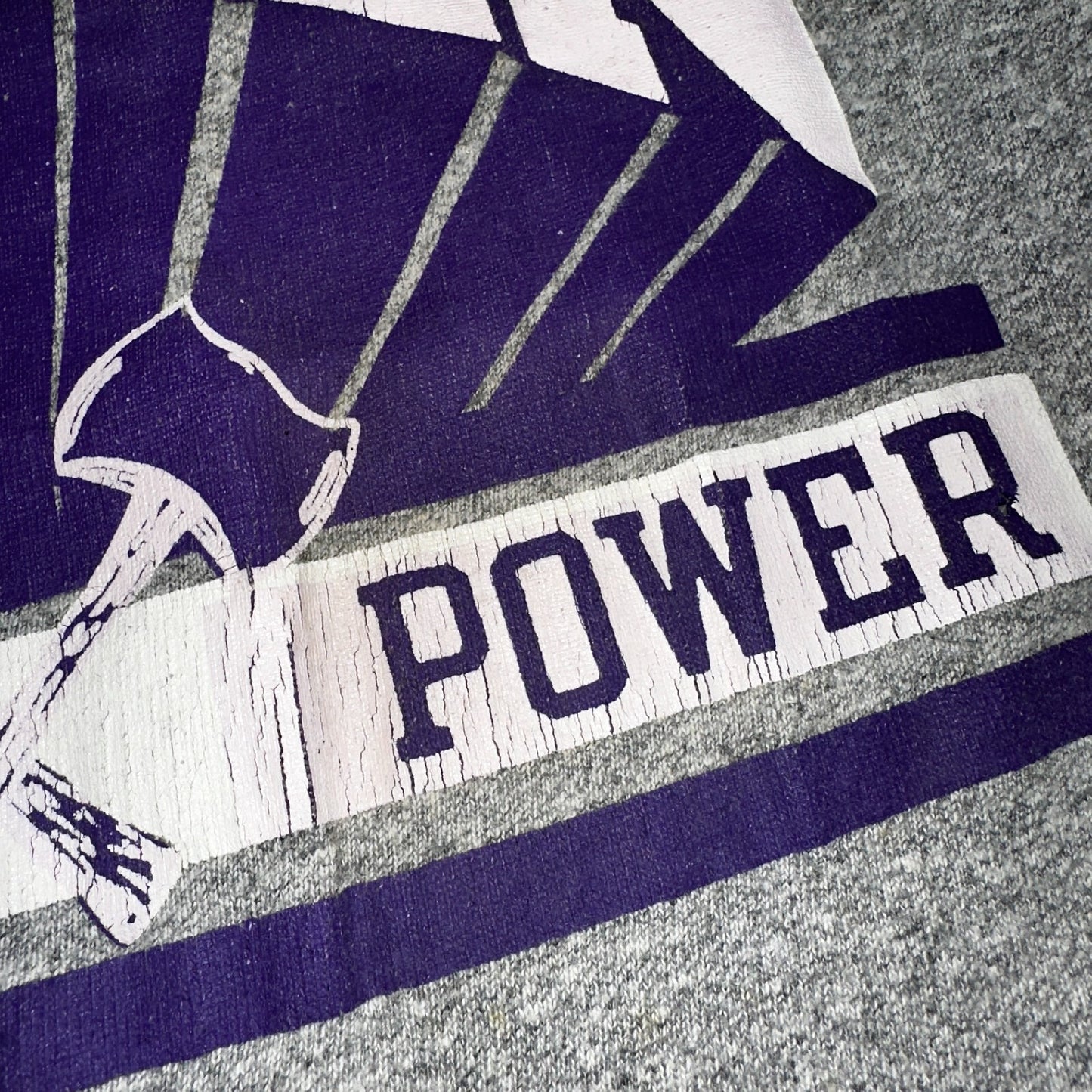 Champion Oregon Axemen VTG T Shirt Eugene High School 80s 1980s Rare School Gray