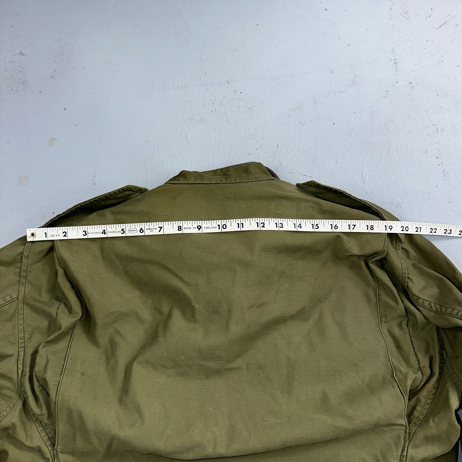 VTG US ARMY M-65 Field Jacket Coat Cold Weather Mans OG-107 Vietnam 70s Medium