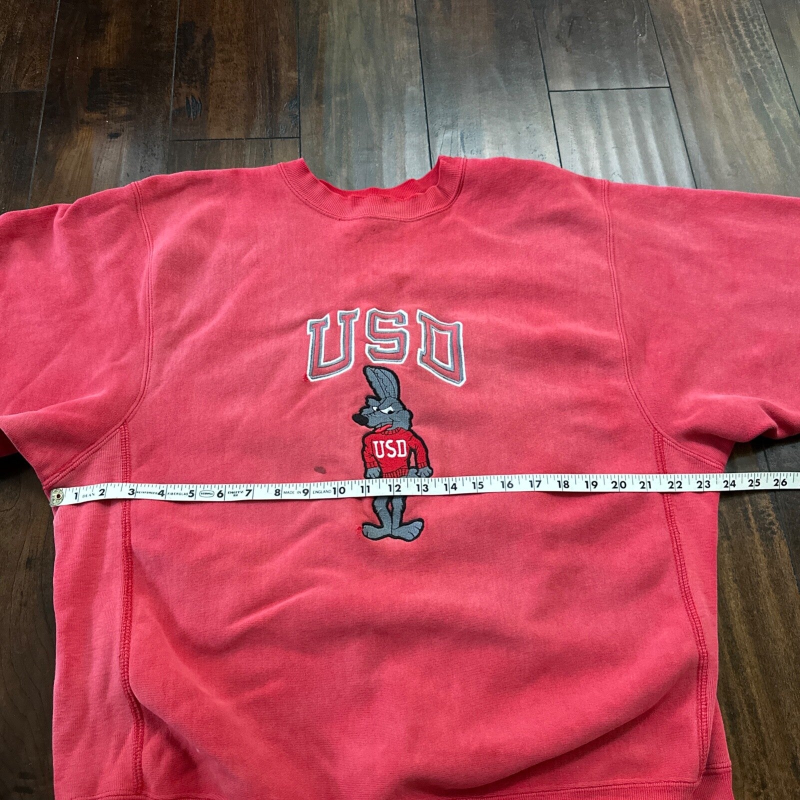 VTG Champion 80s OSD USA Reverse Weave Sweatshirt XL 90s South Dakota College