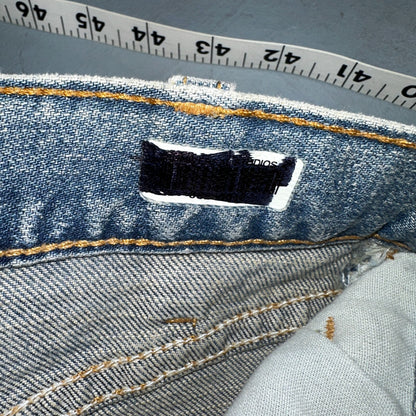 Levis 505 Vintage 90s USA XX Jeans Blue 501 Thrashed Med Wash 36x36 Act 36x30