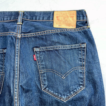 Levis 501 Y2K XX Straight Leg Jeans Blue VTG Med Wash 36x32 Act 35x30