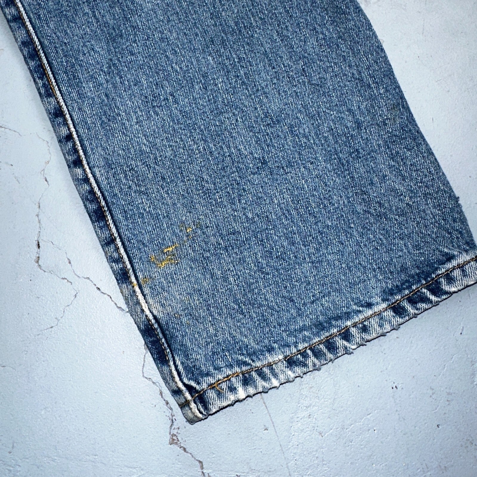 Levis 501 Vintage Y2K XX Straight Leg Jeans 90s Blue Med Wash 34x32 Act 31x31