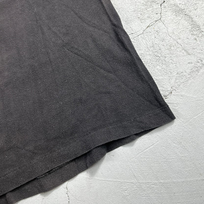 Oregon Mountains 80s Belton VTG T Shirt USA XL Black Road Map Travel Rare Home