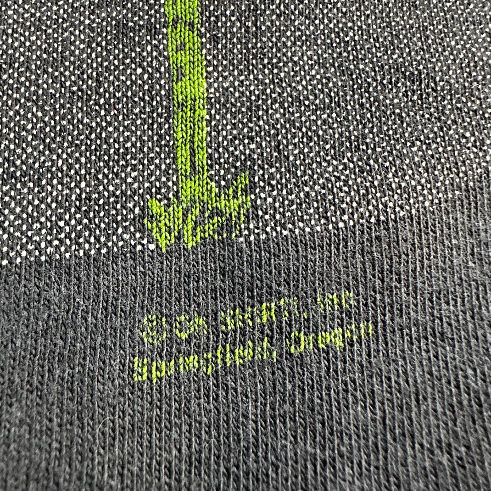 Oregon Mountains 80s Belton VTG T Shirt USA XL Black Road Map Travel Rare Home