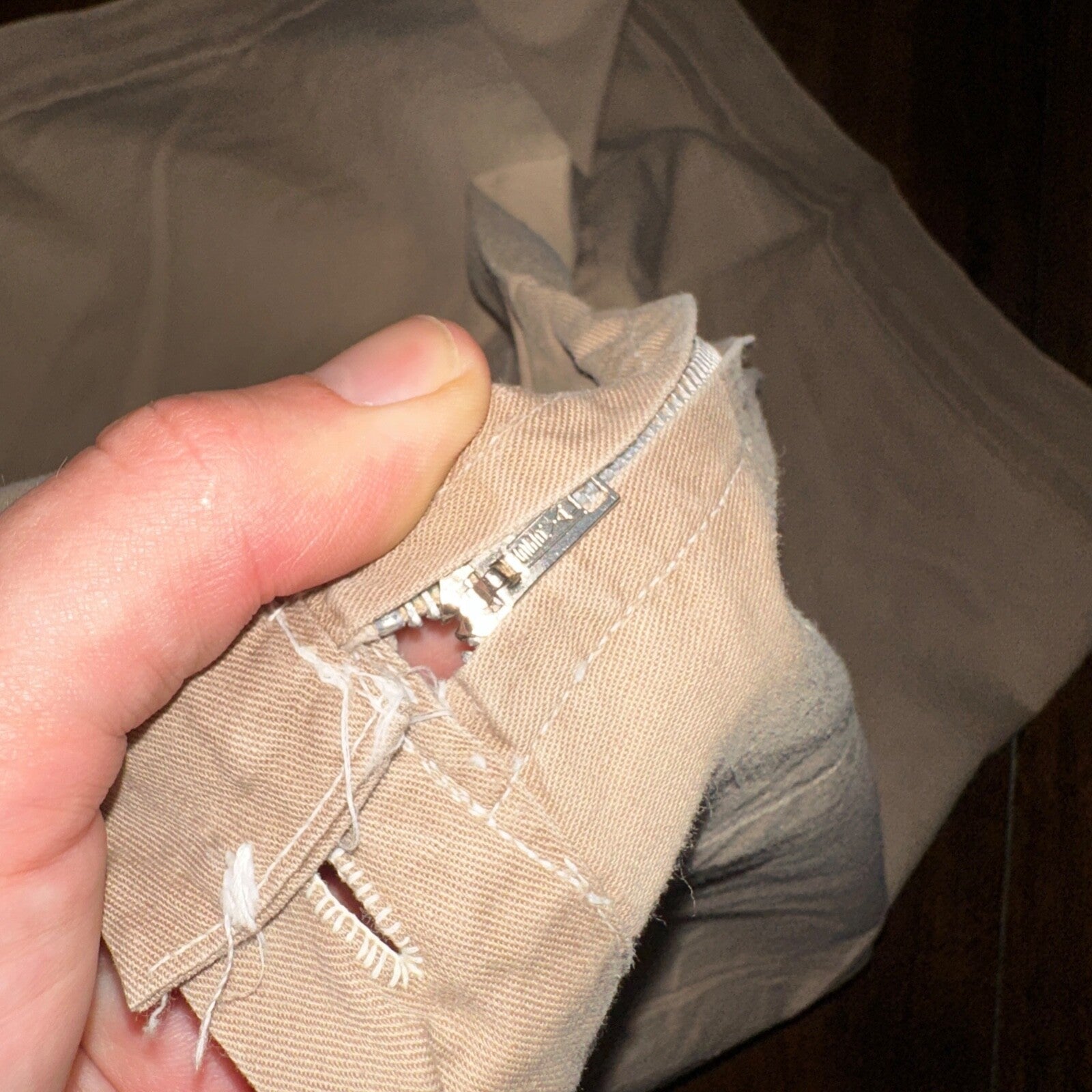 Vintage USA Rockabilly Womens Dress Pants 60s 70s Bottom Tan Shorts 24