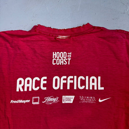 Nike Hood To Coast 2004 Y2K VTG T Shirt Promo Running Race Official Oregon PDX