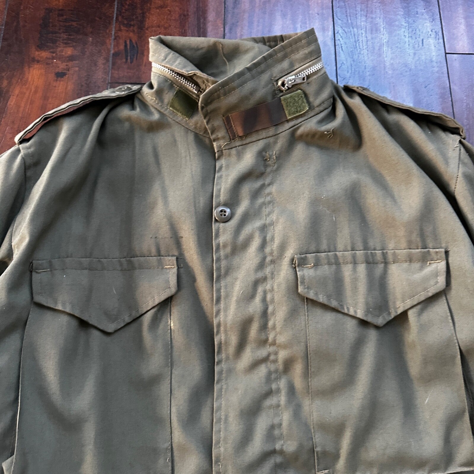 VTG Military M-1943 Combat Field Jacket 1950s Civilian Size M Regular M43