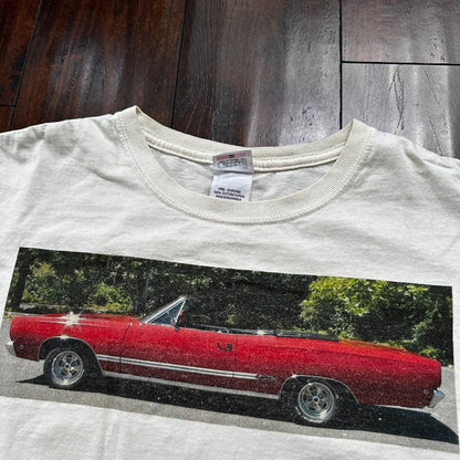 Plymouth GTX 1968 VTG T Shirt Anvil M Used Cars Racing Antique Cool Sports