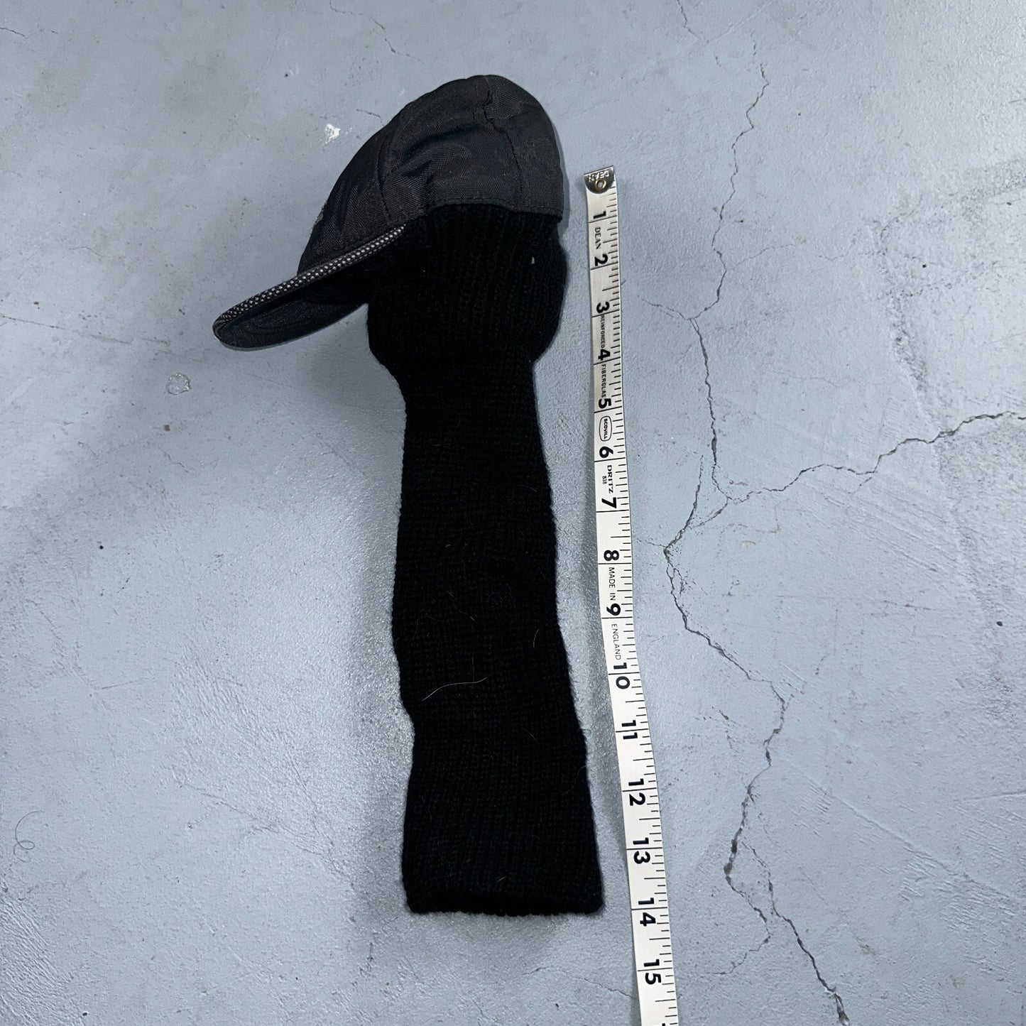 Pebble Beach Golf Club Headcover Cap Hat Black Gray Funny Cute Sock Sleeve