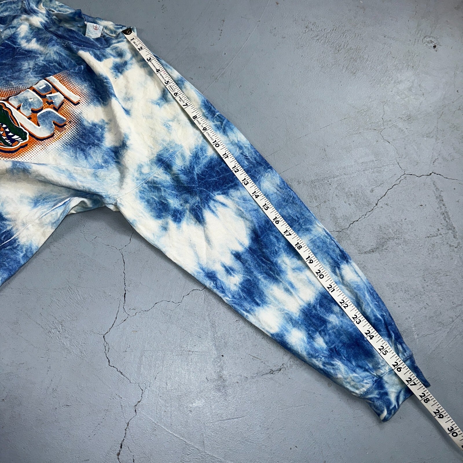 Florida Gators Tie Dye VTG T Shirt Winning Teees Sports Long Sleeve Basketball