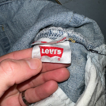 Levis 501 Vintage Y2K XX Straight Leg Jeans Blue Light Wash 36x34 Act 35x31