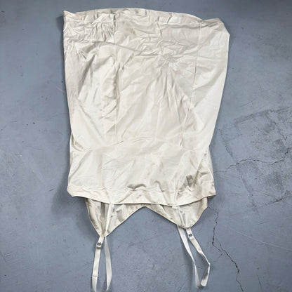 Vintage 1970s Sears Lingerie Slip Dress Sleepwear Full Sweep Nightgown Lace 70s