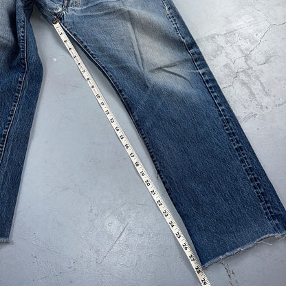 Levis 501 Vintage 80s Redline Selvedge USA XX Jeans Light Wash 40x34 Act 36x28