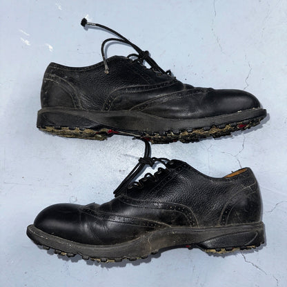 VTG Nike Kempshall Last Golf Shoes Mens 10 Black 90s 1998 Tiger Era Needs Clean
