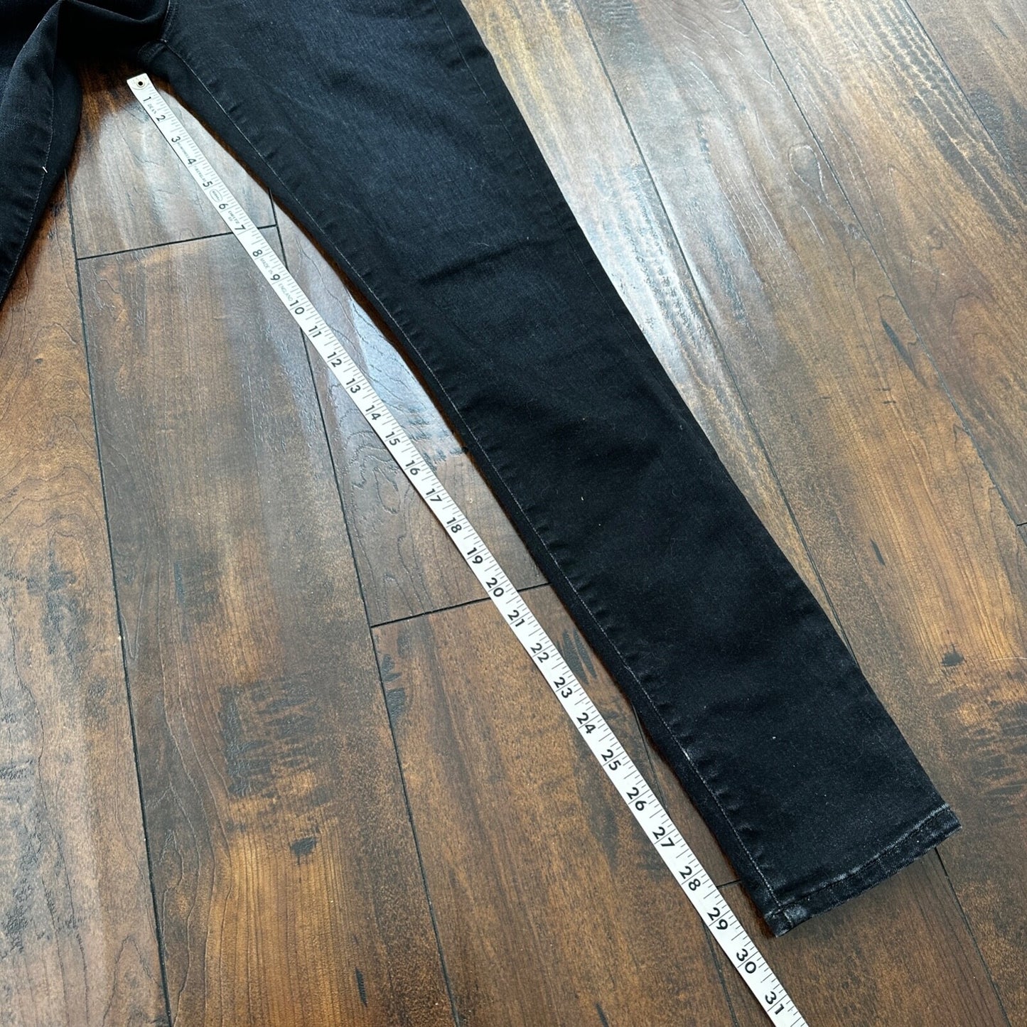 Vince Womens Skinny Jeans Black 26 Low Rise Dark 26x30 DV279B2925