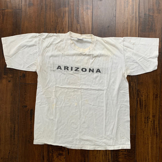 Arizona Vintage T Shirt State USA Travel 90s Simple All Sport Basic Rap Music