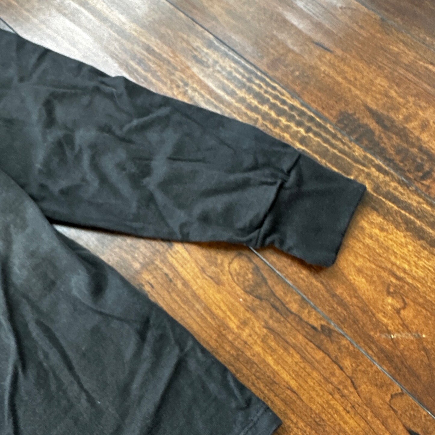 Mickey Mouse Disney Splatter Long Sleeve Black Vintage T Shirt 90s USA Cool