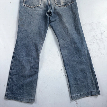 Levis 716 Vintage 80s USA Orange Tab Bootcut Flare Blue Bell Bottom Jeans 29x27