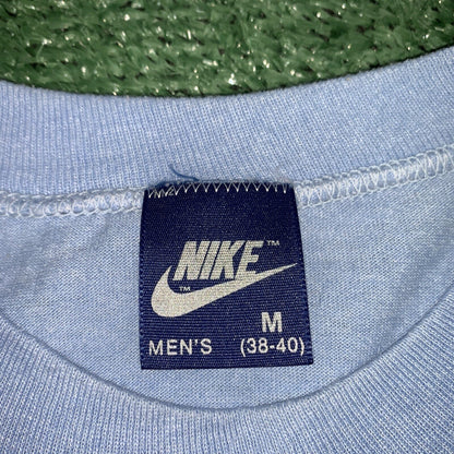Nike Vintage T Shirt Mens M Viking Classic Oregon 80s Blue Tag Jordan Sneakers