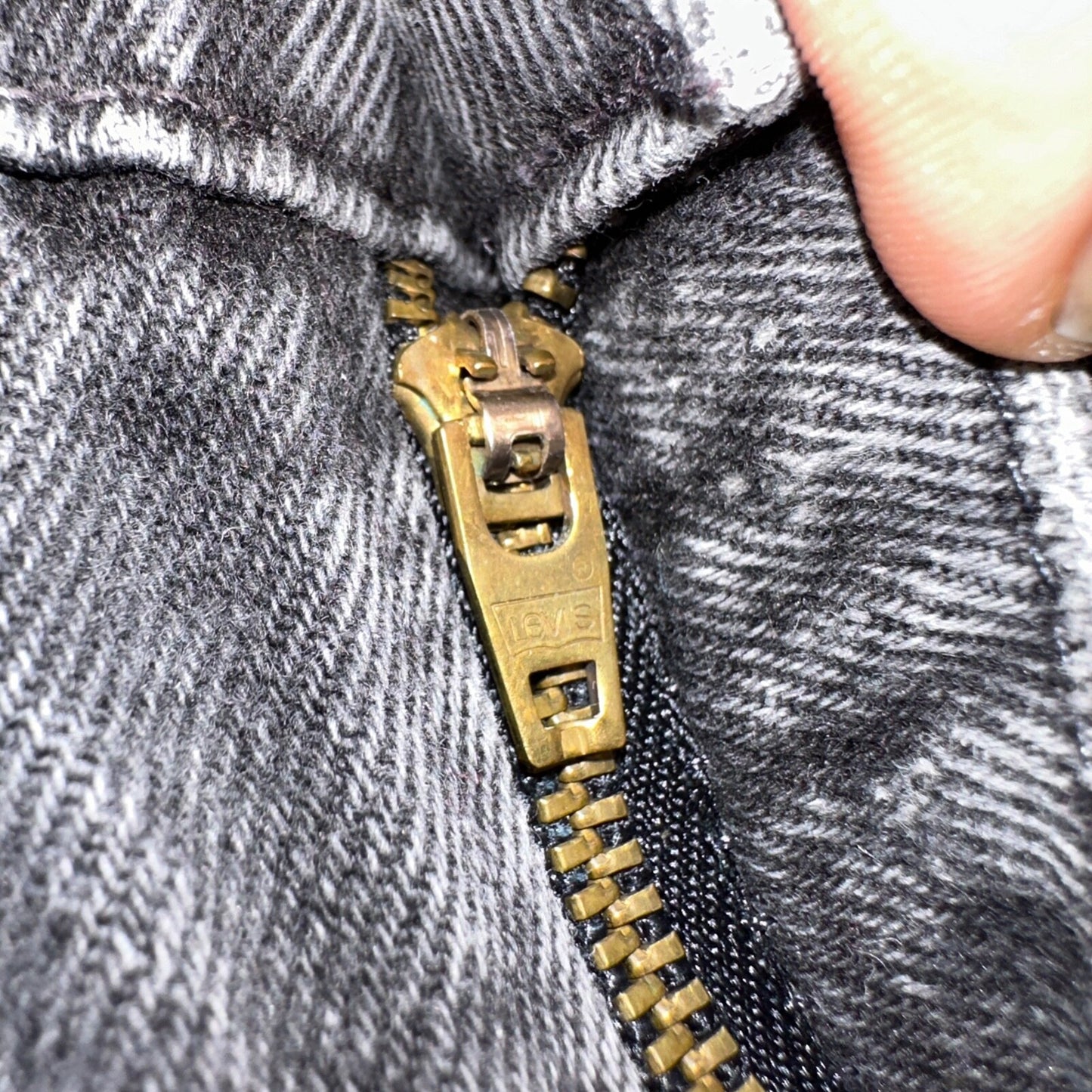 Levis 550 Vintage 90s USA Orange Tab Jeans 38x32 Black Med Wash 501 Act 36x31