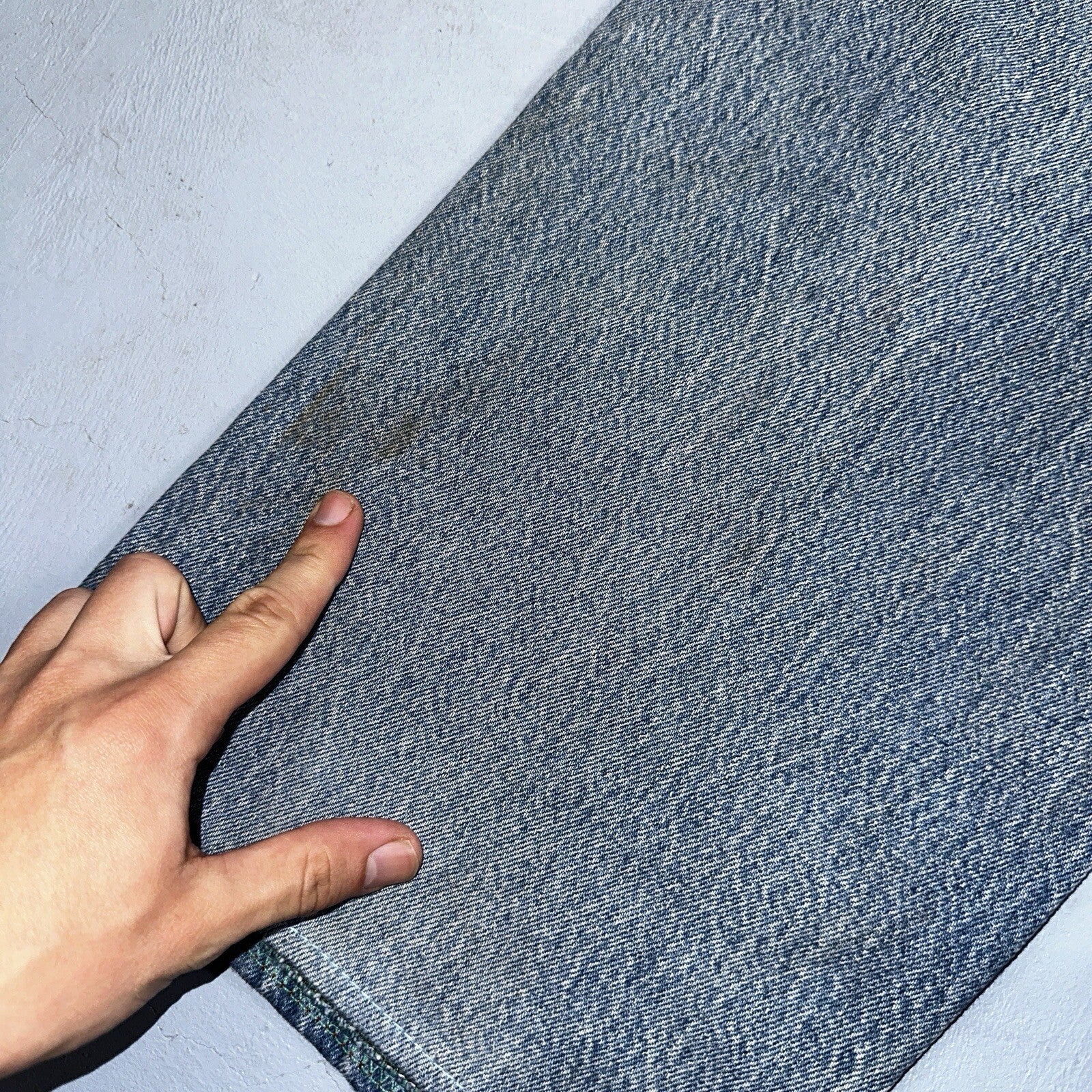 Levis 501 Vintage 90s USA XX Straight Leg Jeans 48x34 Light Wash Act 44x29