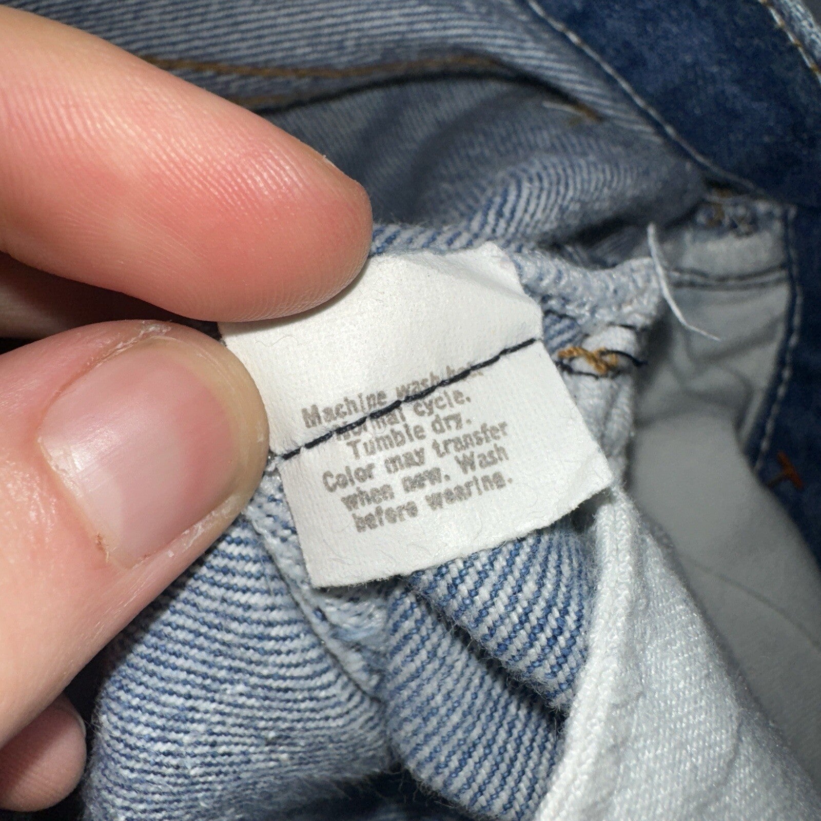 Levis 501 Vintage 80s USA XX Straight Leg Jeans Blue Med Wash High Rise 29x32