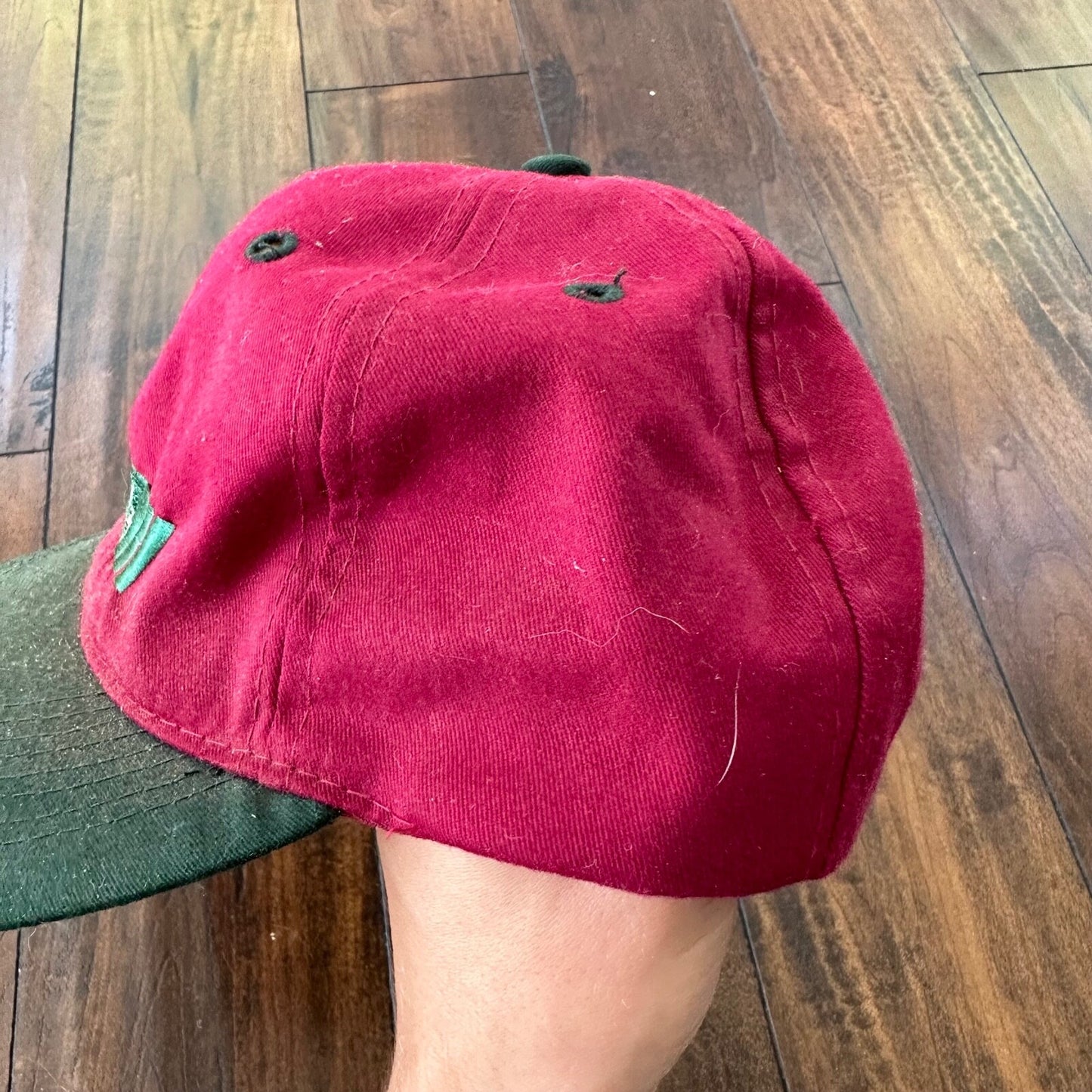 Oregon Familian Northwest Vintage Hat Cap Snapback Music Two Tone 90s Used