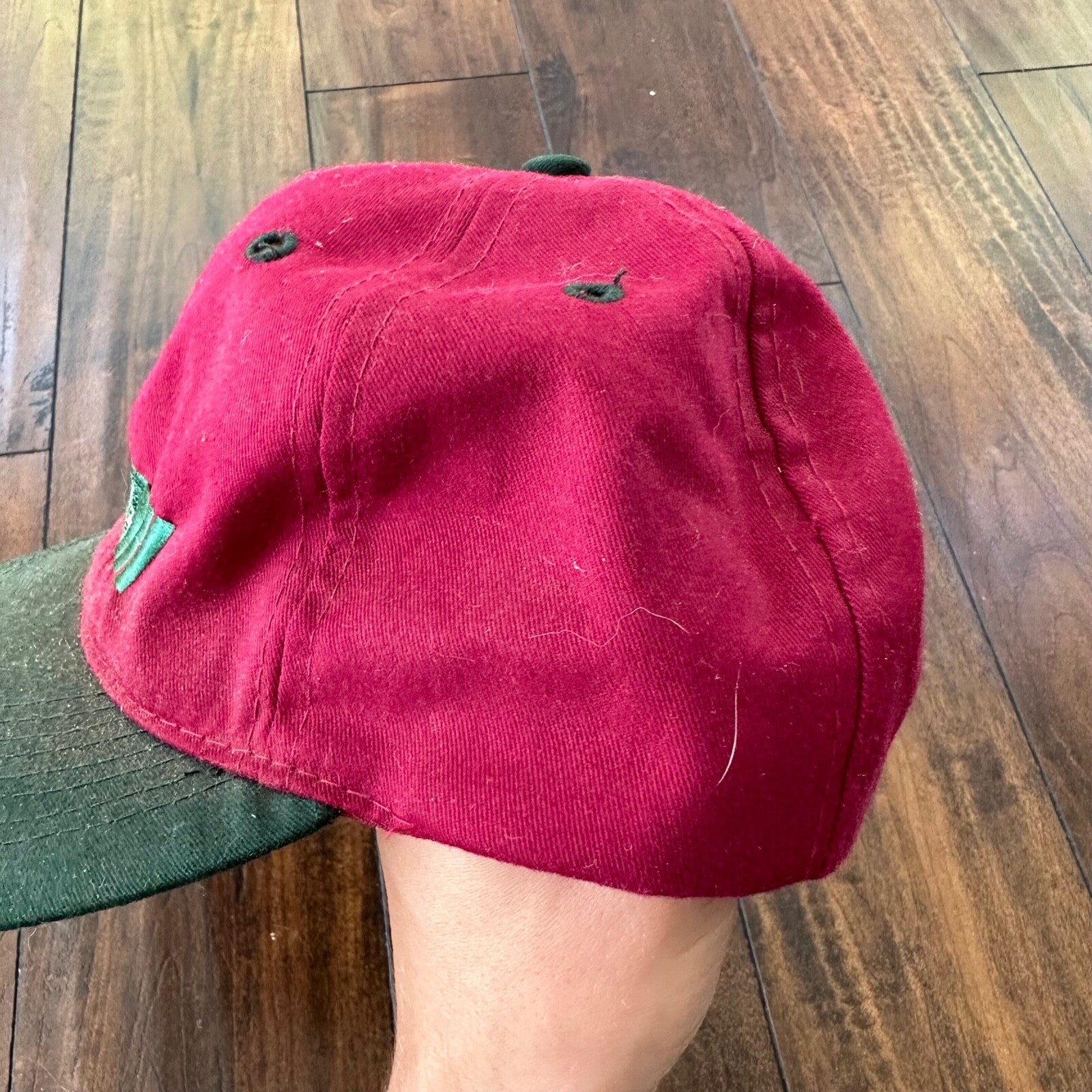 Oregon Familian Northwest Vintage Hat Cap Snapback Music Two Tone 90s Used