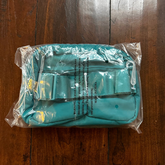 POPSUGAR Green Waist Pack Candy Gloss Sugar Pop Travel Pouch Bag