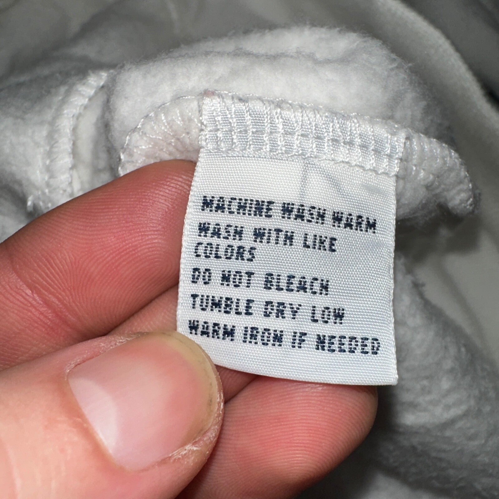 Polo Ralph Lauren VTG 90s Men's L White Blue RL Logo Jacket Coat Yacht Hooded