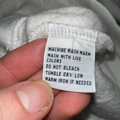 Polo Ralph Lauren VTG 90s Men's L White Blue RL Logo Jacket Coat Yacht Hooded