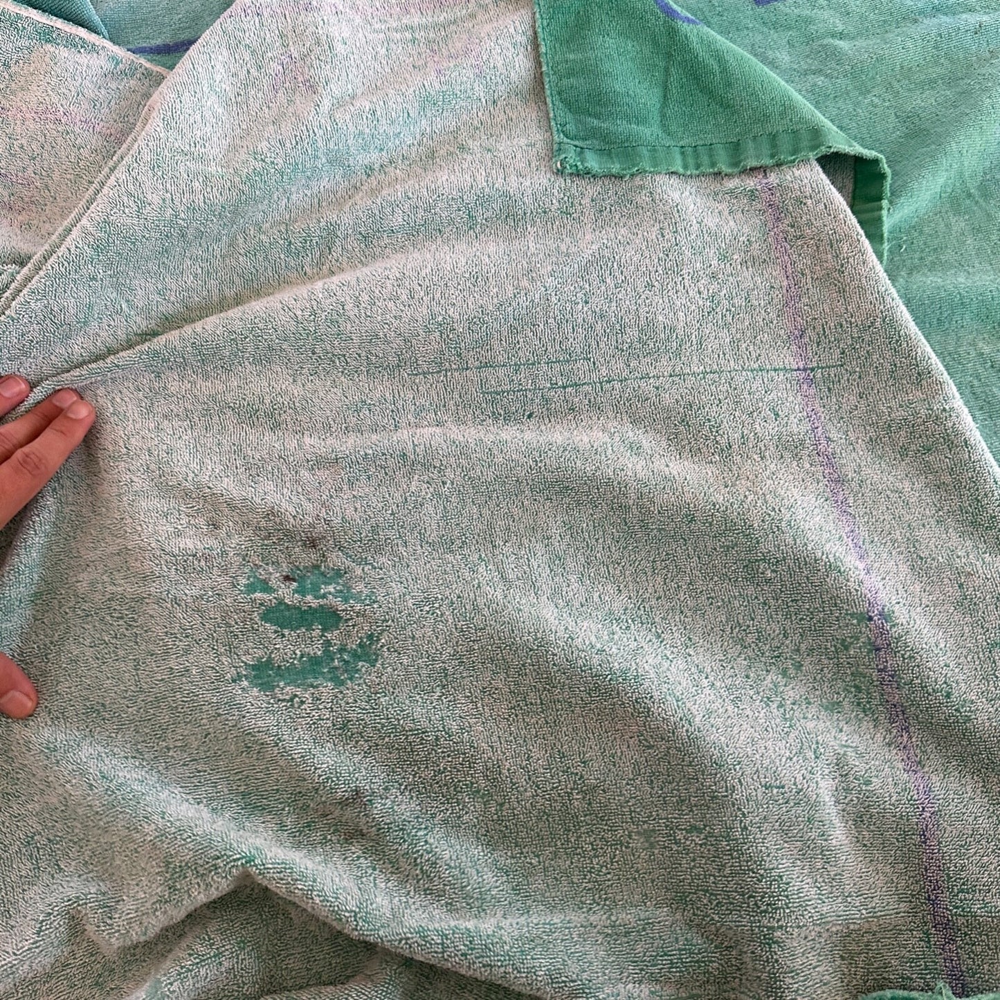 Vintage Charter Member Beverly Hills Polo Club 100% Cotton Beach Towel